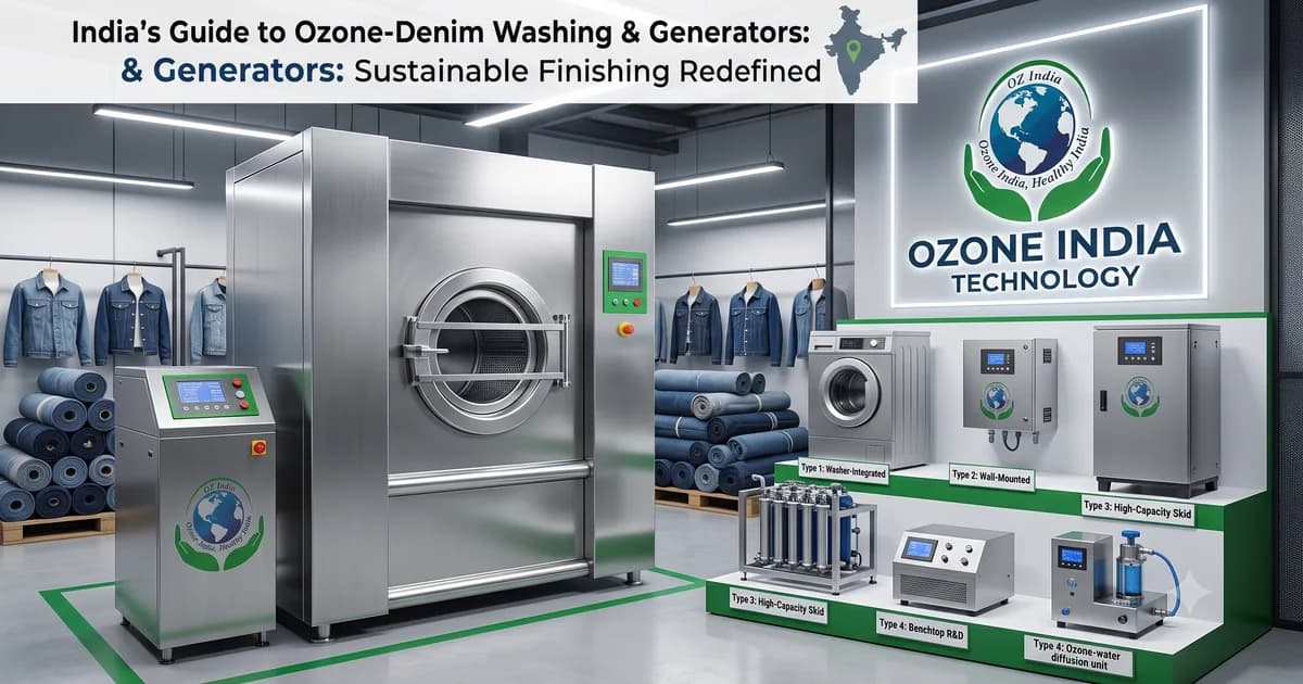 Ozone Denim Washing Machine — Stone Wash Without Chemicals | Ozone India Technology — Ozone India Technology