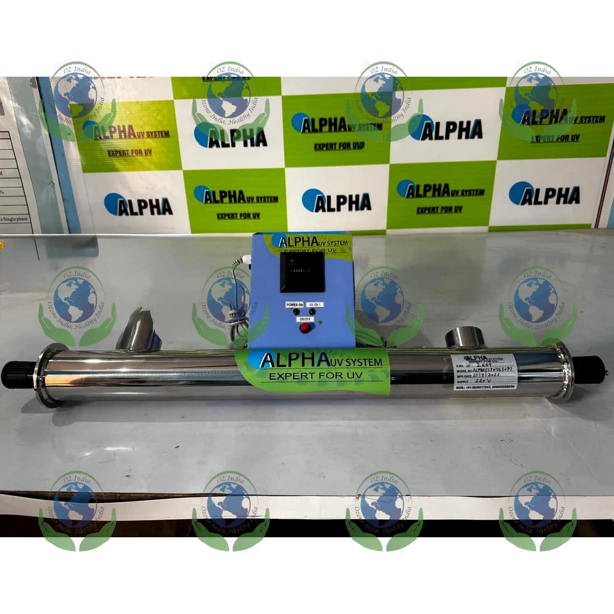 UV Compact Series — 100 to 2000 LPH by Ozone India Technology